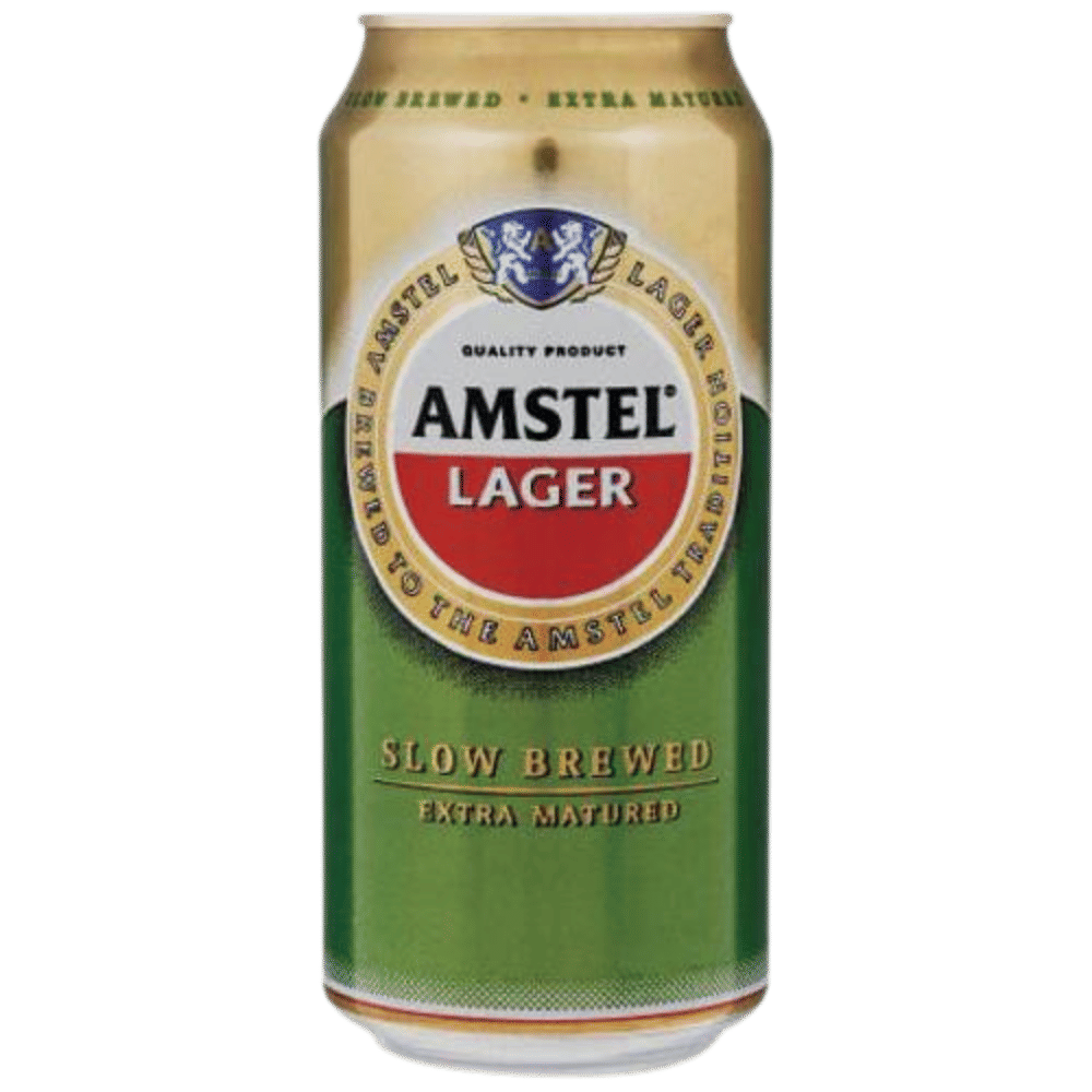 AMSTEL LAGER CAN 440ML