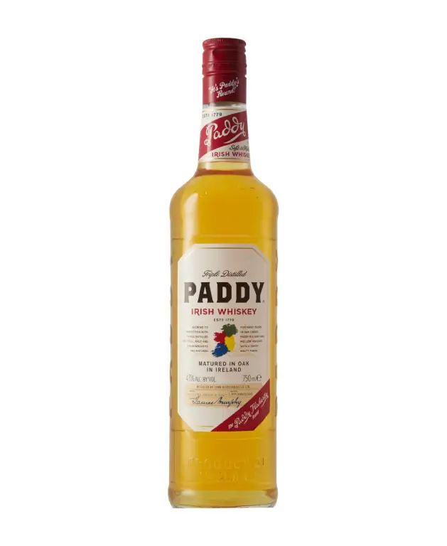 Paddy Whiskey 750mls