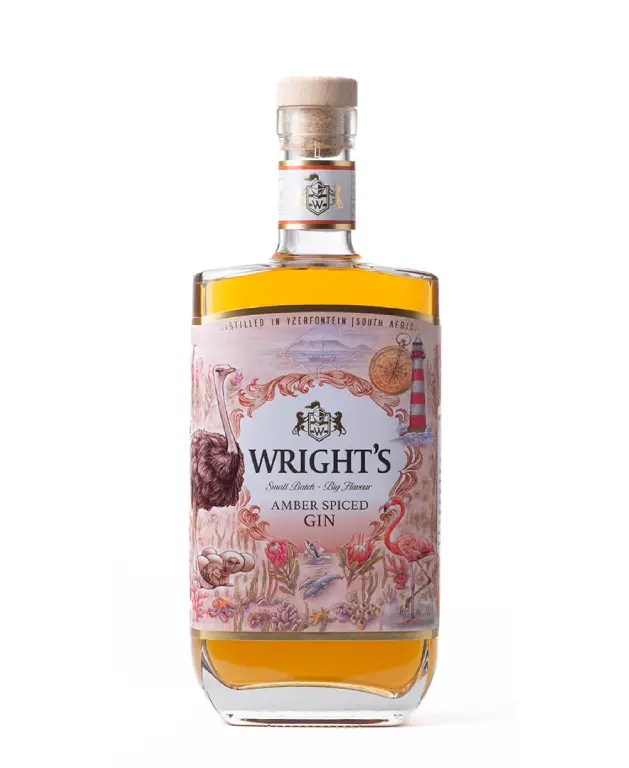 Wrights Amber Spiced Gin